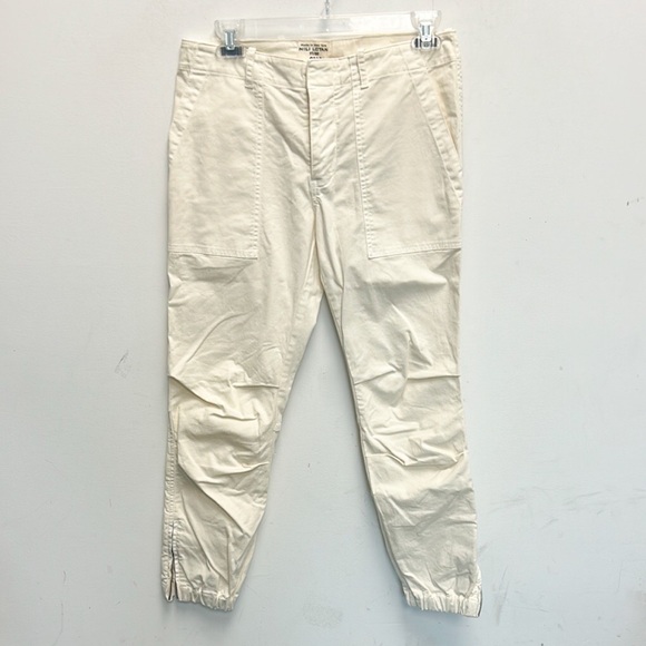 Nili Lotan cream military jogger pants - Picture 2 of 7